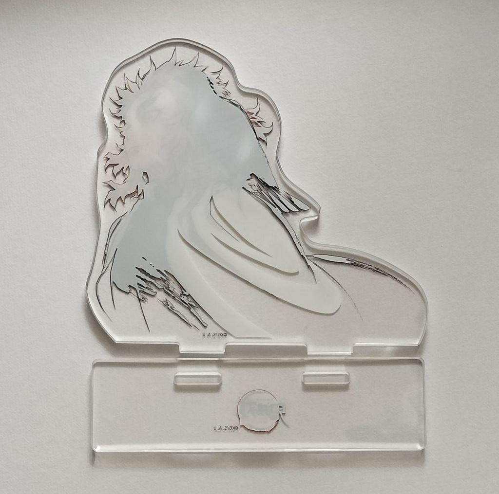 [USED] Demon Slayer: Kimetsu no Yaiba - Mugen Train Arc - Interlude Art Collection - Flame Pillar Rengoku Kyojuro Acrylic Stand Interlude Art