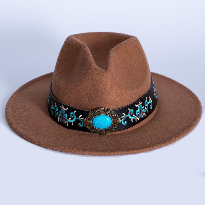 Tribal Ethnic Style Earrings, Hat Circumference, Western Cowboy Hat, Bull Head Decoration, Top Hat, Straw Hat, Hat Belt, Accessories.