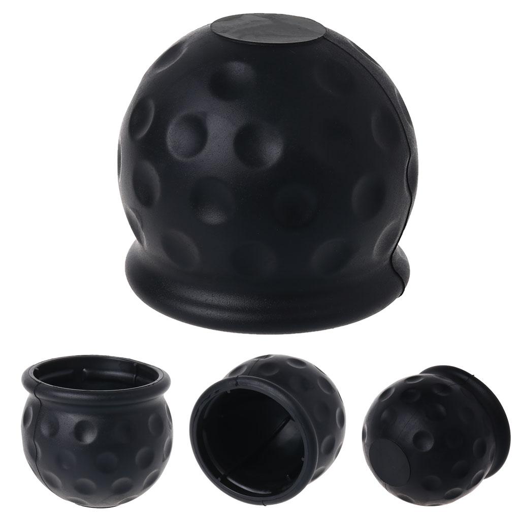 50mm Tow Bar Ball Cover Cap Trailer Ball Cover Tow Bar Cap Hitch Trailer Towball Protector Car Accessories