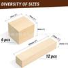 Solid Linden Wood Carving Block Set for DIY Handmade Projects