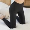 Women's High Waist Polar Fleece Heating Thermal Pants Autumn Winter Stretchy Slim-Fit Double-Sided Brushed Base Layer Leggings with Slimming Effect