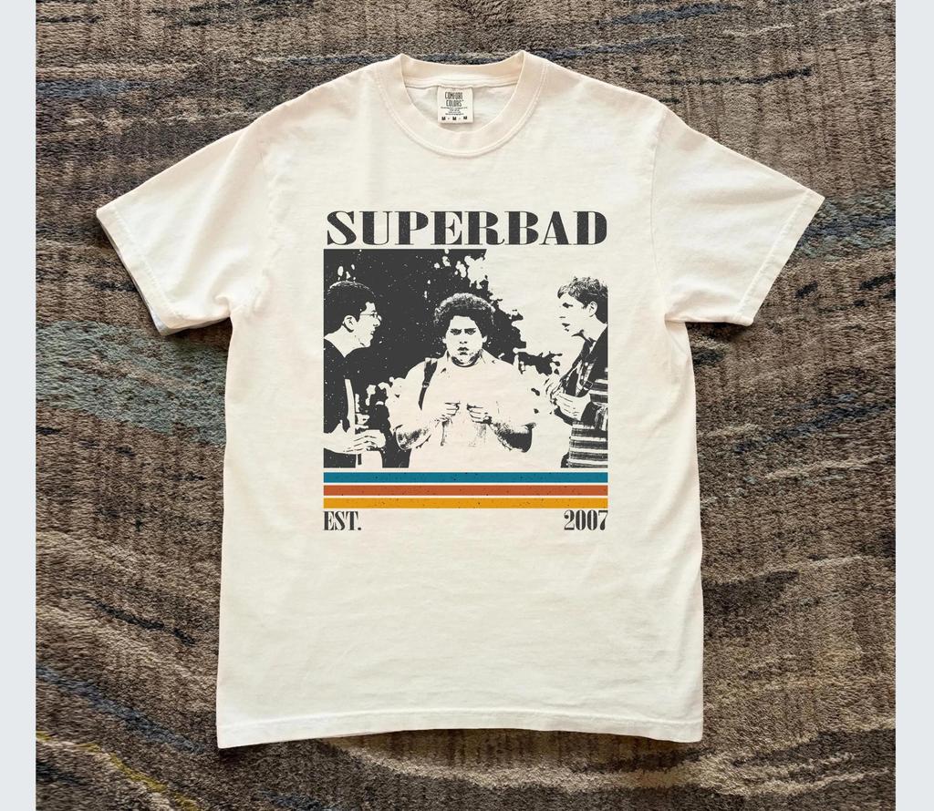 T-shirt Too Bad T-shirt con colletto comodo T-shirt a tema film T-shirt a tema film retrò T-shirt a tema film classico