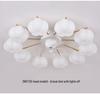 2025 Modern Minimalist Head-Shaking Fan Light for Living Room