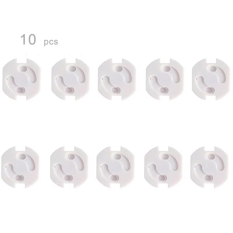 

10pcs Baby Safety Socket Covers Electrical Plastic Outlet Protectors Child Safe Socket Security Protection