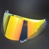 Electroplated Sun Visor for V-12/TARGO Thunder 3 Stinger Helmet