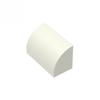 50g/83PCS 37352 Curved 1 x 2 x 1 No Studs with corners Block Moc Color Compatible with Brick DIY Children's Toy