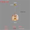 Modern Italian Glass Pendant Light - Nordic Style for Bar, Study, Bedroom