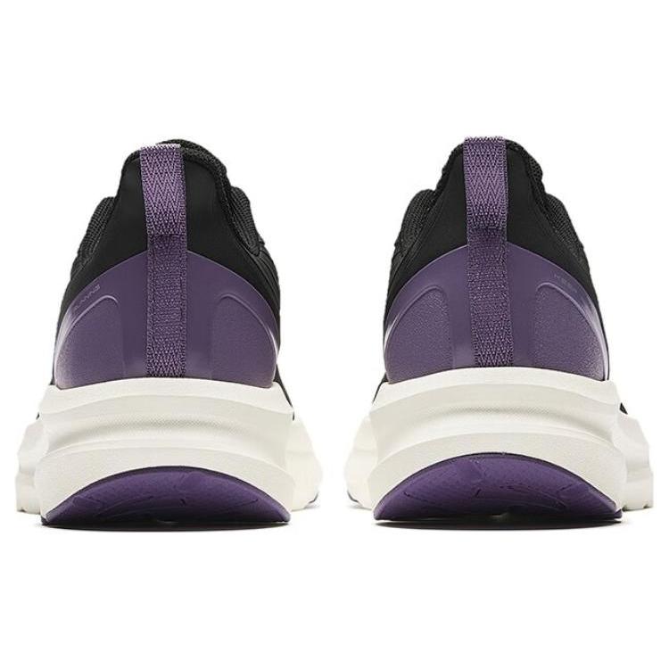 Anta Cloud Path Cushioning Low top Running Shoes Women's Black 122345538-8