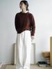 Women's French Wool Cable Knit Sweater - Loose, Thickened, Cashmere, Slimming Autumn/Winter Outerwear