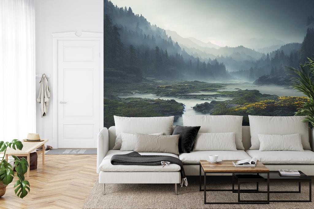 Photomural Breathtaking Landscape 4K Background Non-Woven 368x280