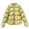 Women Autumn Winter Korean Style Simple Solid Color Cotton Padded Warm Coat