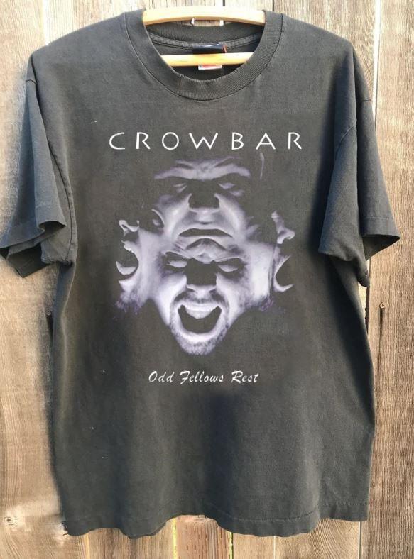 Crowbar Band Odd Fellows Rest Album Charcoal Unisex T shirt Vtg S5XL WA4342 Unisex T-Shirt S