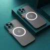 Matte Magnetic Case For iPhone 17 16 15 Pro Max 14 13 12 11 Pro 13mini 16e 16Plus 15Plus 14Plus Air Translucent Cover