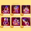 LED Pumpkin Suction Cup Lights, Hanging LED Lamp, Battery Ornament, Holiday Decor for Home Window, Wall Decor for Halloween Party