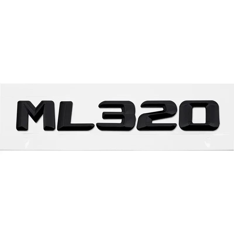 3D Car Rear Trunk Letters Stickers Decal Accessories for Mercedes Benz Old Style ML55 ML63 ML250 ML300 ML320 ML350 ML400 ML430