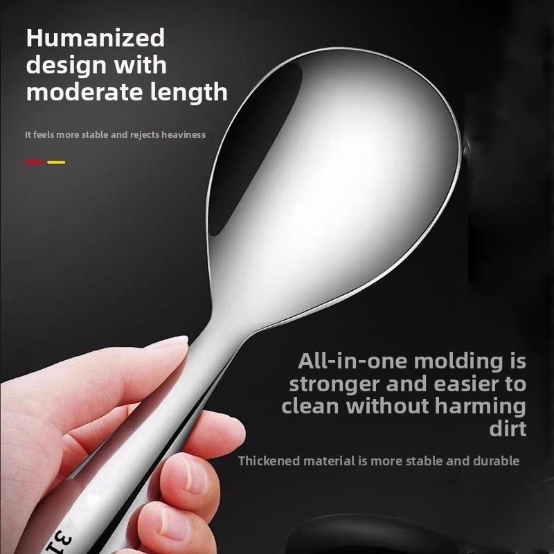 Food-grade Kitchen Super Thick Long-handle Household Rice Cooker Rice Spoon