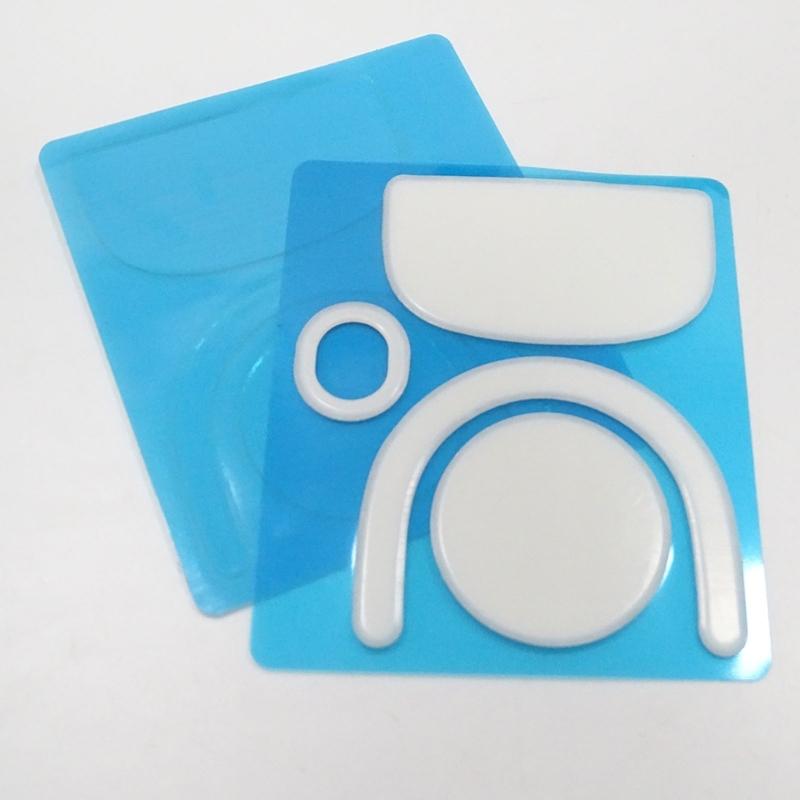 Ice Edition Mouse Skates Stickers Mouse Feet Pad Round Glides Curveds Edges for GProWireless GPROX Superlight 2 Mouse