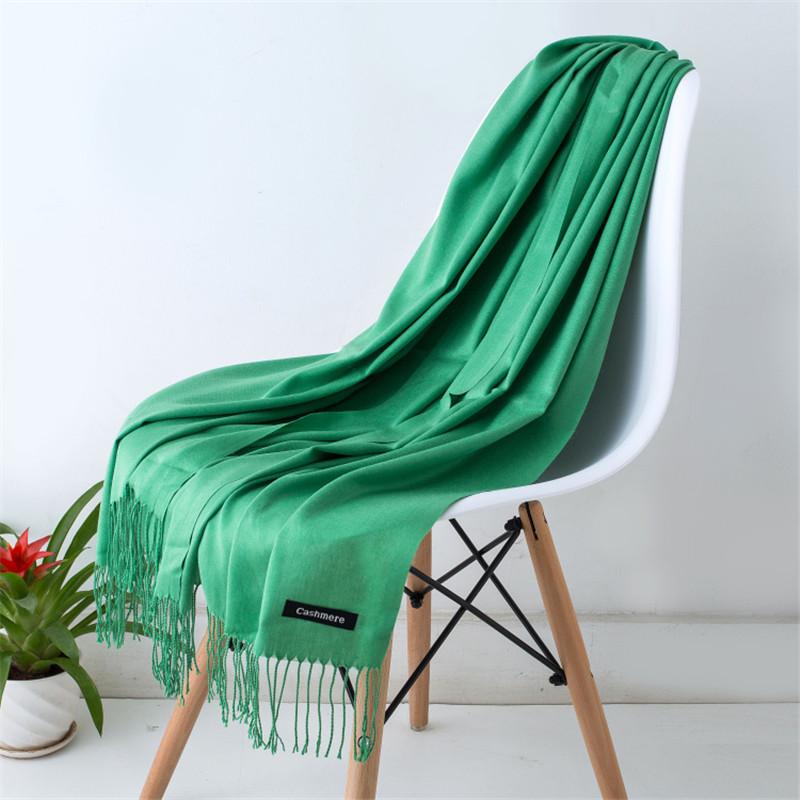 Summer Women Hijab Scarf Thin Shawls And Wraps Lady Solid Female Hijab Stoles Long Cashmere Pashmina Foulard Head Scarves