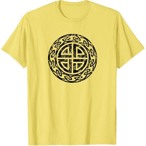 Vintage Protection Shield Knot Celtic Norse Viking T-Shirt T-Shirt