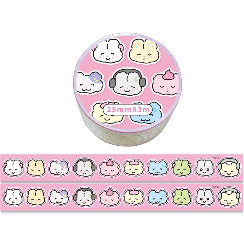 

Корейские милые граффити с маленькими животными, декоративная лента, справочник, материал для скрапбукинга, коллажа, высеченная наклейка, рулон, школьные канцелярские принадлежности