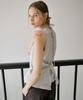 OURO Layered Drape Halter Blouse Set Up [ Pale Blue ]