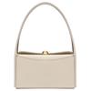 Bolso de Hombro de Piel de Vaca Mediano para Mujer Arena WB01883-BX4296-1007-4556S