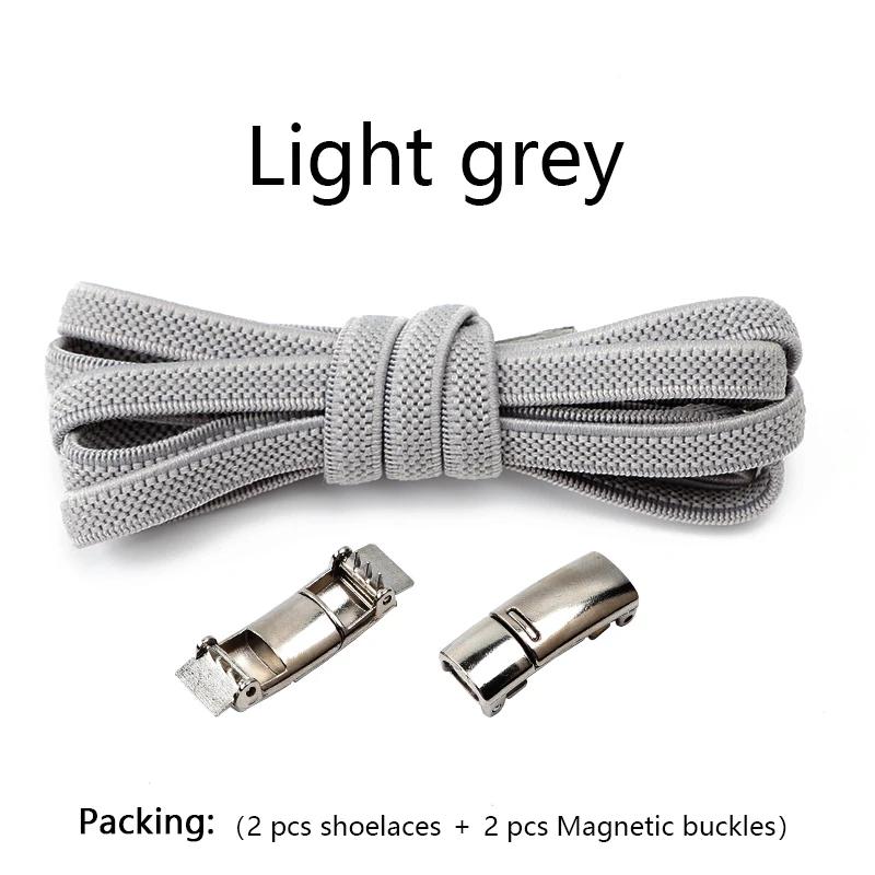 Elastische Schnürsenkel Turnschuhe Schnürsenkel ohne Binden Magnetische Schnürsenkel ohne Binden Kinder Erwachsene 0,6 cm Breite Flache Schnürsenkel Schuhzubehör