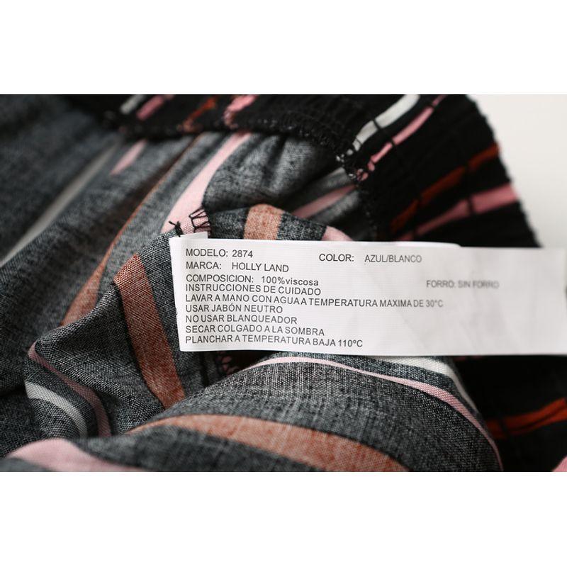 Foreign Trade Original Order Simple Commute Loose Vertical Stripes Cotton Silk Loose Pants Women's Artificial Cotton Casual Pants Summer Thin