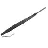 Guitar Strap Leather Adjustable Shoulder Belt Instrument Accessory for Bass Black