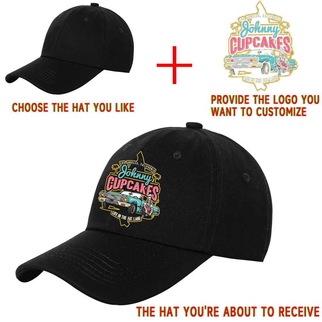 Customized Pure Cotton Baseball Cap for Men & Women Outdoor Activities Sunshade Cap with Embroidered Logo Work Advertising Cap