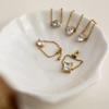 Exquisite Zirconia Chain Rings Minimalist Finger Jewelry Delicate Adjustable Chain Ring  Party