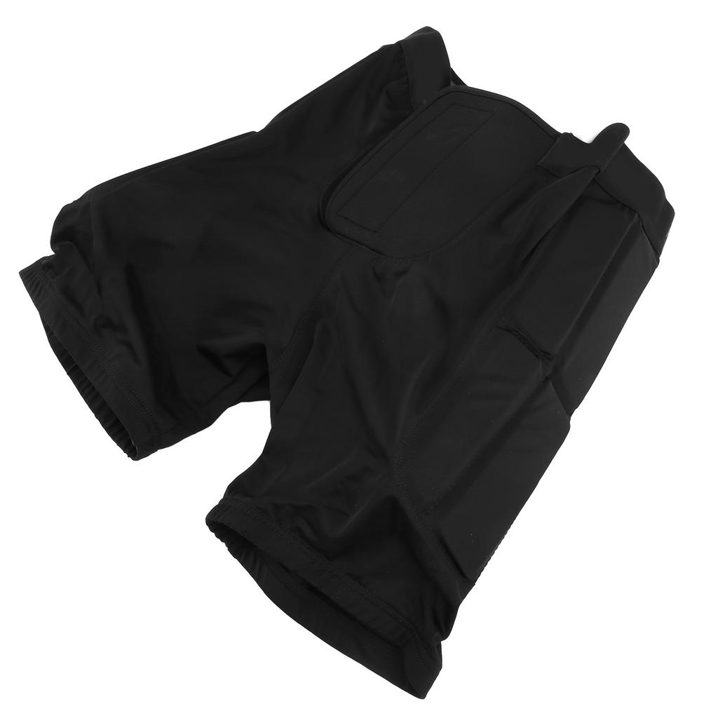PROPRO Protective Padded Shorts High Elastic EVA Hip Pads Protection for Snowboarding SkatingBlack