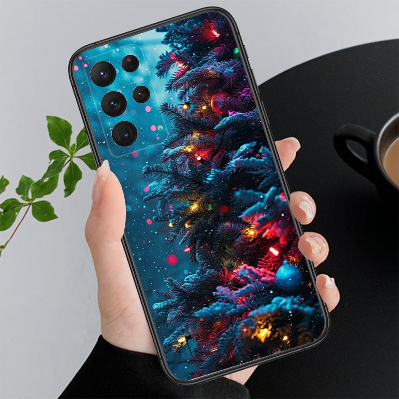 Christmas Tree Ball Phone Case For Samsung A55 A16 A56 A36 A35 A15 A53 A54 A33 A34 A25 A05S A52 A52S A14 A24 A26 A71