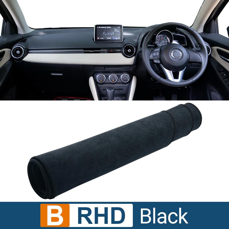 For Mazda 2 DJ DL 2015 2016 2017 2018      Car Dashboard Cover Sun Shade Non-slip Mat Interior Accessories