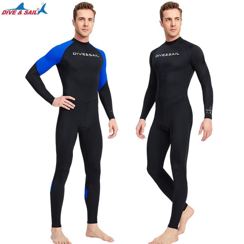 Unisex Quick-Dry Snorkeling Wetsuit Swimming Diving Surfing UV Protection Rash Guard