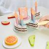 Wooden Simulation Double-layer Birthday Cake, A Family Kitchen Cutting Toy, Can Be Used As A Decoration or As A Gift