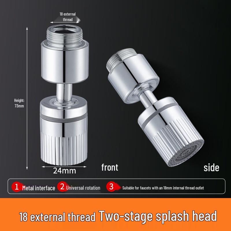 Shengyaoda Universal Faucet Aerator with Dual Spray Modes