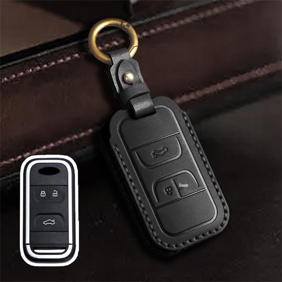 Chery Xingtu Schlüsselhülle: Ledertasche für TXL, Lingyun LX, Tiggo 3X, Arrizo 5 Plus