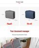 Large Capacity Multi-Layer Organizer Bag for ID Cards & Passports