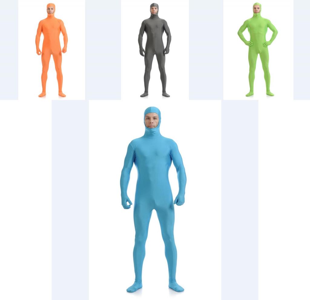 Fascino Classico Halloween Morphsuit Adulto Costume Fantasia Ideale Per Qualsiasi Festa