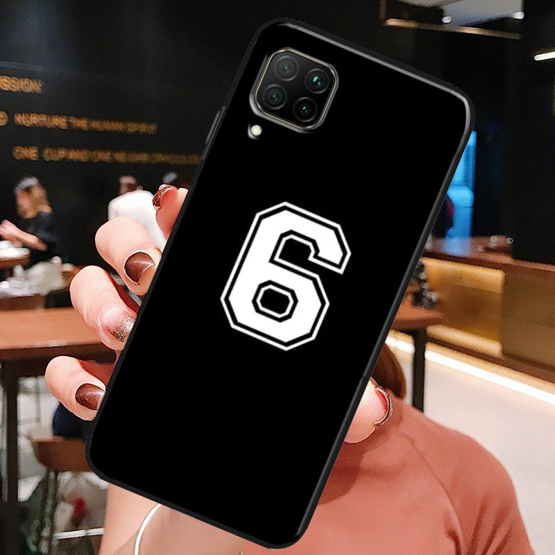 Custom Football Lucky number For Huawei Honor X8a X7a X9a X8 50 70 90 Lite Magic5 Pro P20 P30 P40 P50 P60 Nova 9 5T Case