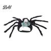 Spider Pet Costume for Cats Costume, Halloween Cat Outfit with Skull Face, Black Easy to Wear Holiday Apparel Dogs Cosplay Party Photo Props