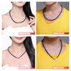 Magnetic V Type Straight Type 2 Designs In 49cm Necklace, Titanium, Germanium, & Convertible, 1, Silicone, Stylish, Popular, Sports, Business, Men's,