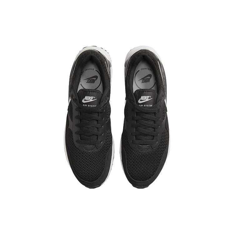 Nike Air Max SYSTM Black Wolf Grey Men Sneakers White DM9537-001