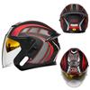 AD 3C Certified Electric Motorcycle Half Helmet for Men & Women - Summer, Breathable, and Safe