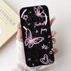For Nothing Phone 3A Case A059 Cover Fashion Flower Soft Silicone Black Shockproof Cover On Nothing Phone3A 3 A 3APro A059P Capa