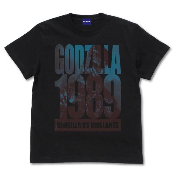 Godzilla 1989 TShirt Black Toho Godzilla Store Collection Japan Monster Kaiju M