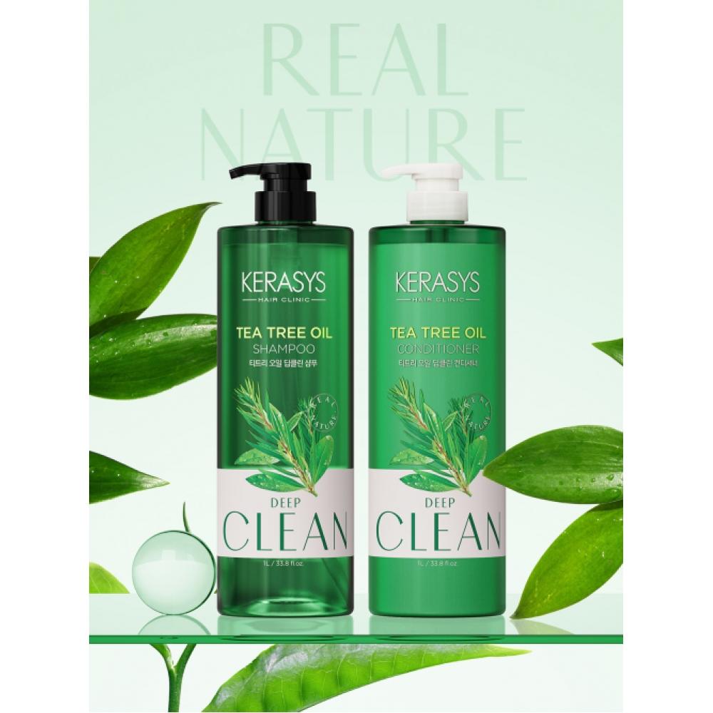 Kerasys [seborrheic Scalp Only] Kerasys Tea Tree Shampoo Conditioner 1l TEA TREE CONDITIONER 1L