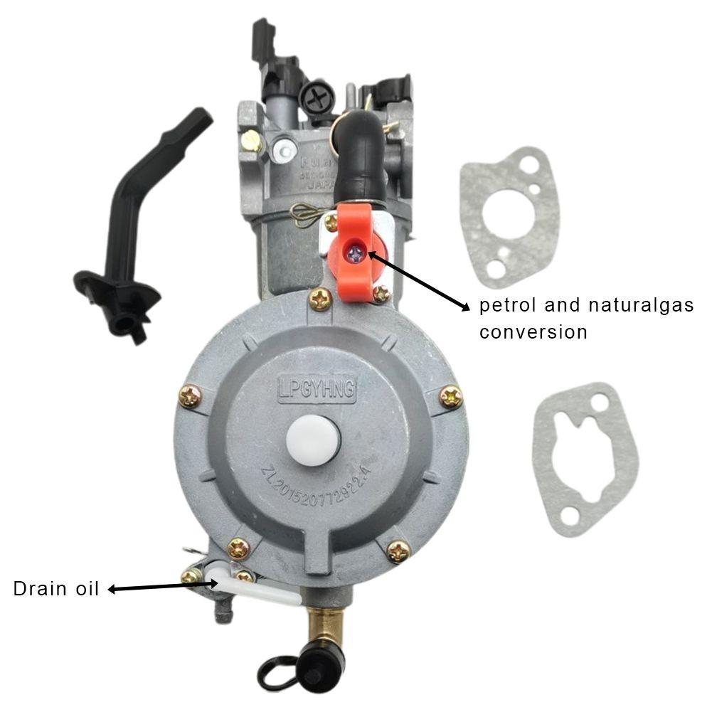 0.03-1.56KPA Carburetor Kit 1 Set 168F 170F 2-3KW 6.5HP