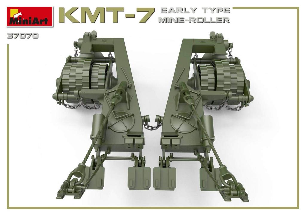 MiniArt Scale Early Model Mine Roller Plastic Model Kit MA37070 1/35 KMT-7